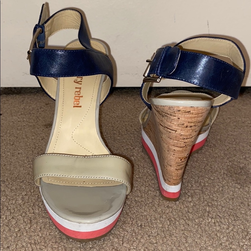Strappy Wedges
